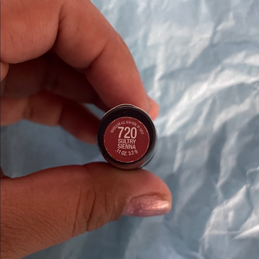 Maybelline Volume XL Seduction Plumping Lipcolor #720-Sultry Sienna